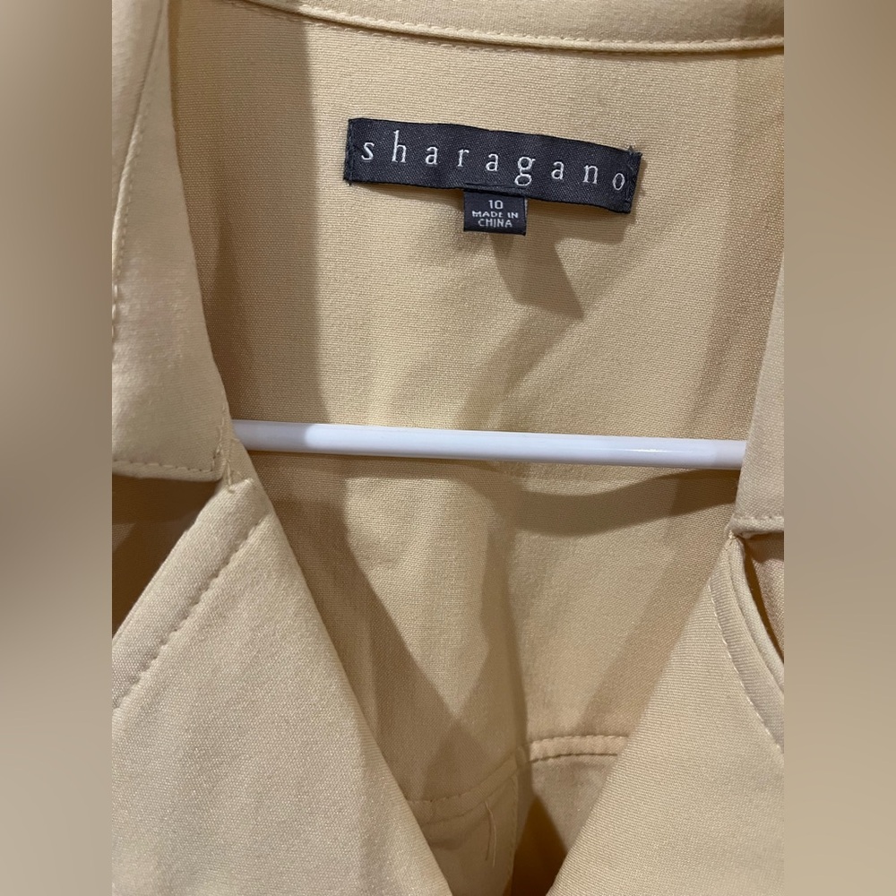 Sharagano Women’s Lightweight Trenchcoat Size 10 - Picture 6 of 7